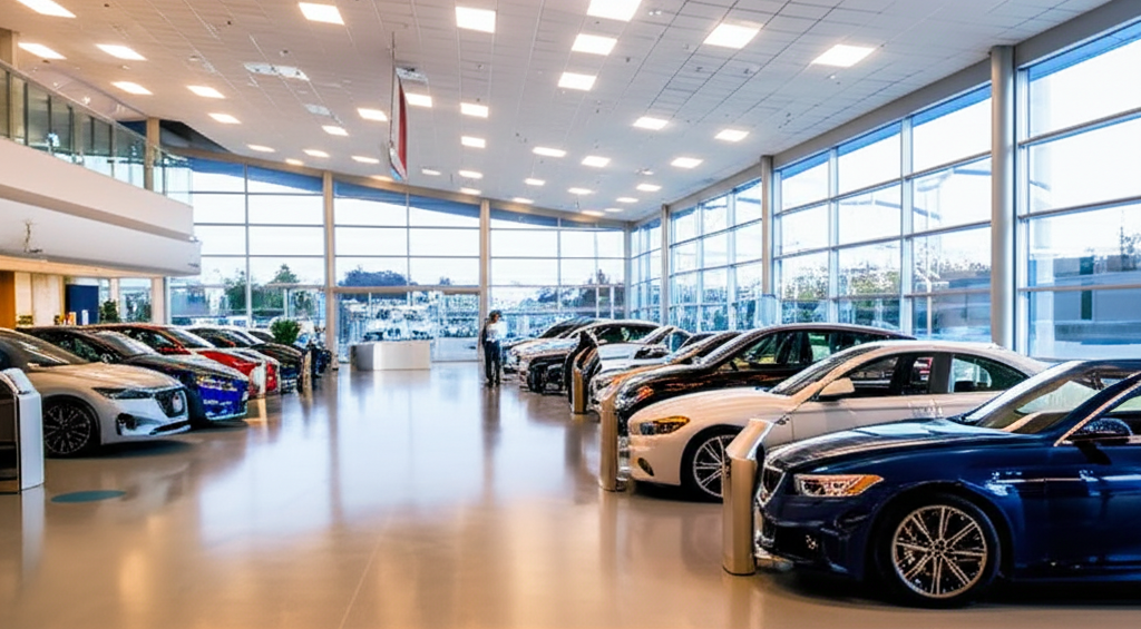 KGL Bilcenter showroom